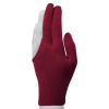 Перчатка для бильярда Classic бургунди (левая/правая, безразмерная)
